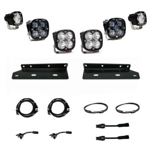 Ford Raptor Fog Light Pocket Kit - Baja Designs - Pro Fog Pocket SAE - `21-`27